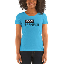 Load image into Gallery viewer, MOMPreneur - Ladies' short sleeve t-shirt (Black)
