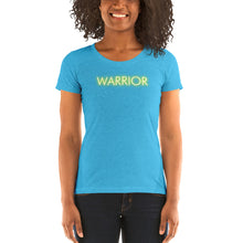 Load image into Gallery viewer, Warrior - Ladies' short sleeve t-shirt (Yellow)