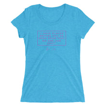 Load image into Gallery viewer, I Have Placed Before You An Open Door - Ladies' short sleeve t-shirt (Pink)