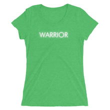 Load image into Gallery viewer, Warrior - Ladies' short sleeve t-shirt (White)