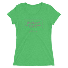 Load image into Gallery viewer, Perhaps You Were Born For Such A Time As This - Ladies' short sleeve t-shirt (Pink)