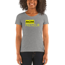 Load image into Gallery viewer, MOMPreneur - Ladies' short sleeve t-shirt (Yellow)