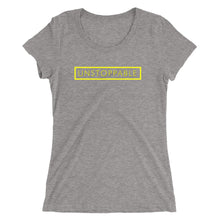 Load image into Gallery viewer, Unstoppable - Ladies' short sleeve t-shirt (Yellow)