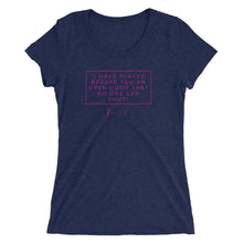 Load image into Gallery viewer, I Have Placed Before You An Open Door - Ladies' short sleeve t-shirt (Pink)