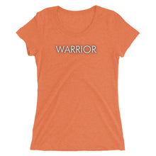 Load image into Gallery viewer, Warrior - Ladies' short sleeve t-shirt (Black)