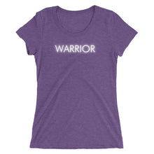 Load image into Gallery viewer, Warrior - Ladies' short sleeve t-shirt (White)
