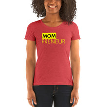 Load image into Gallery viewer, MOMPreneur - Ladies' short sleeve t-shirt (Yellow)