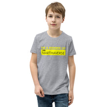 Load image into Gallery viewer, I'm A Member Of The Marthaverse - Youth Short Sleeve T-Shirt (Yellow)