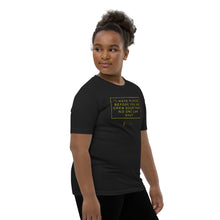 Load image into Gallery viewer, I Have Placed Before You An Open Door - Youth Short Sleeve T-Shirt (Yellow)
