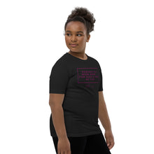 Load image into Gallery viewer, Perhaps You Were Born For Such A Time As This - Youth Short Sleeve T-Shirt (pink)