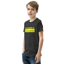 Load image into Gallery viewer, I'm A Member Of The Marthaverse - Youth Short Sleeve T-Shirt (Yellow)
