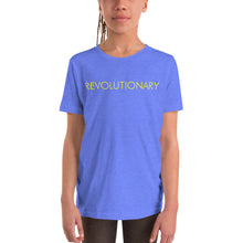 Load image into Gallery viewer, Revolutionary - Youth Short Sleeve T-Shirt (Yellow)