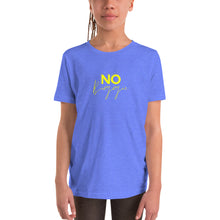 Load image into Gallery viewer, No Biggie - Youth Short Sleeve T-Shirt (yellow)