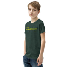 Load image into Gallery viewer, #ChangeMaker - Youth Short Sleeve T-Shirt (Yellow)