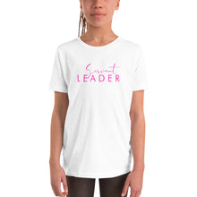 Load image into Gallery viewer, Servant Leader - Youth Short Sleeve T-Shirt (pink)