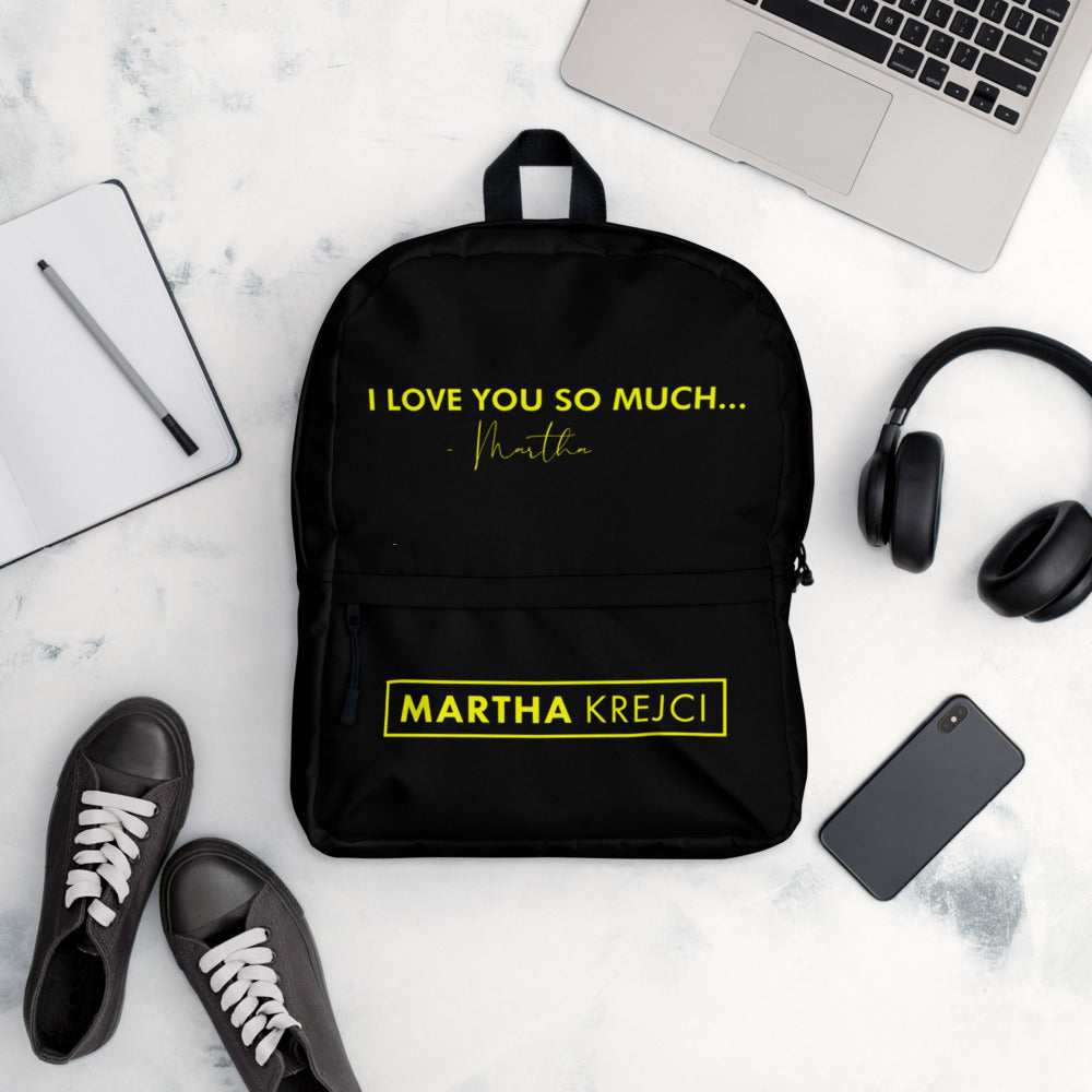 I Love You So Much - Backpack (Black)