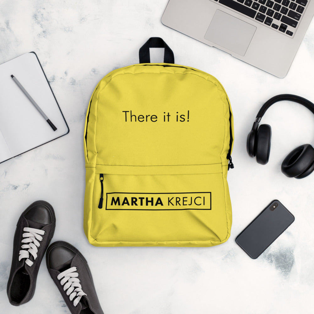 There it is! - Backpack Yellow