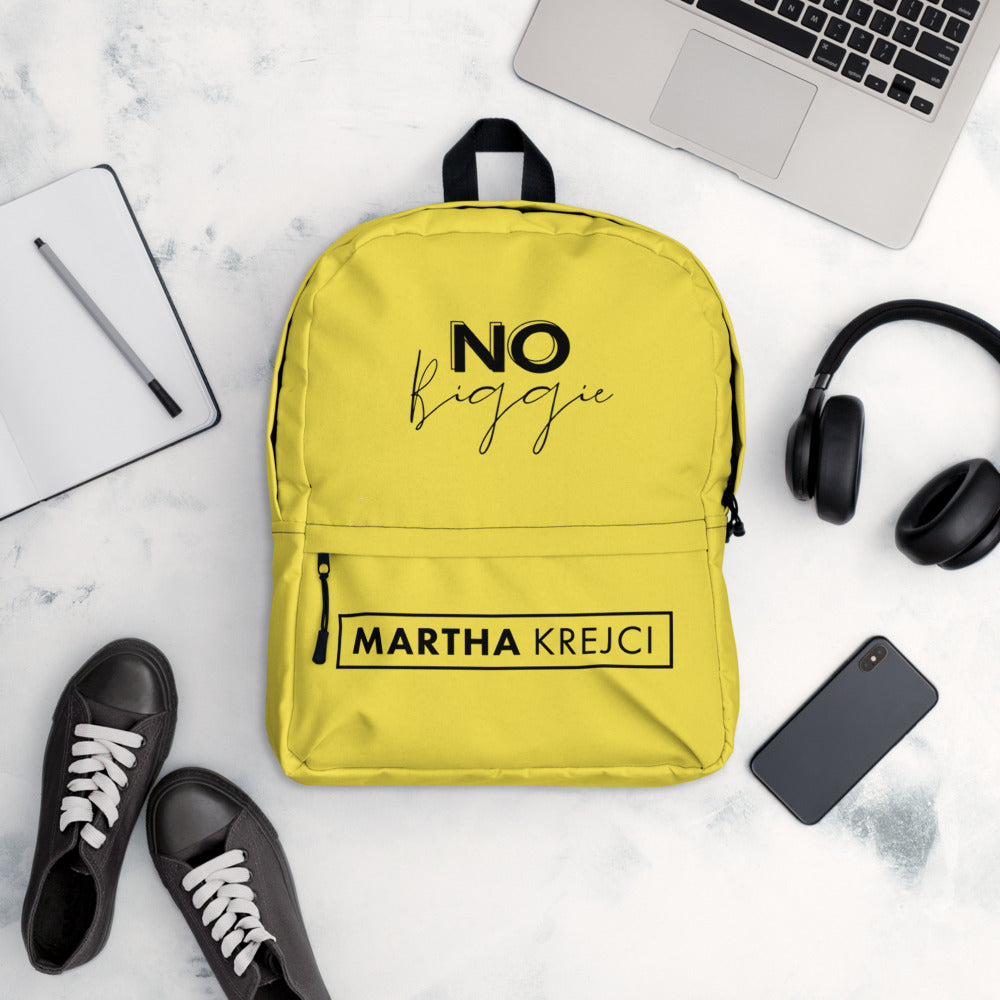 No Biggie - Backpack Yellow