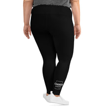 Load image into Gallery viewer, #ChangeMaker - Plus Size Leggings (White)
