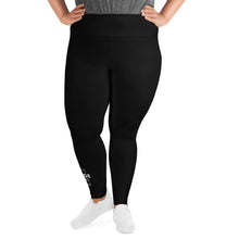 Load image into Gallery viewer, #ChangeMaker - Plus Size Leggings (White)
