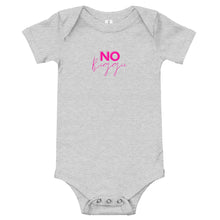 Load image into Gallery viewer, No Biggie - Baby short sleeve one piece (pink)
