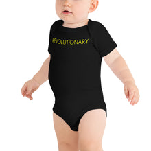 Load image into Gallery viewer, Revolutionary - Baby short sleeve one piece (Yellow)
