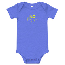 Load image into Gallery viewer, No Biggie - Baby short sleeve one piece (yellow)
