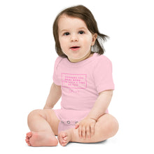 Load image into Gallery viewer, Perhaps You Were Born For Such A Time As This - Baby short sleeve one piece (pink)
