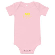 Load image into Gallery viewer, No Biggie - Baby short sleeve one piece (yellow)

