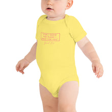 Load image into Gallery viewer, For I Know The Plans - Baby short sleeve one piece (Pink)
