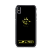 Load image into Gallery viewer, My People Win - iPhone Case
