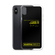 Load image into Gallery viewer, Didn&#39;t Come To Play The Game - iPhone Case
