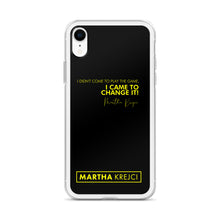 Load image into Gallery viewer, Didn&#39;t Come To Play The Game - iPhone Case
