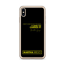 Load image into Gallery viewer, Didn&#39;t Come To Play The Game - iPhone Case
