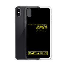 Load image into Gallery viewer, Didn&#39;t Come To Play The Game - iPhone Case
