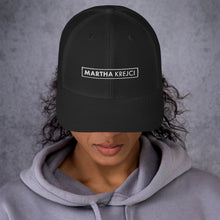 Load image into Gallery viewer, Martha Krejci - Trucker Cap (White)
