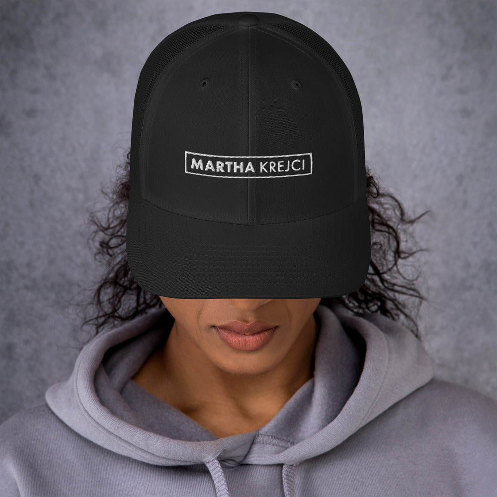Martha Krejci - Trucker Cap (White)