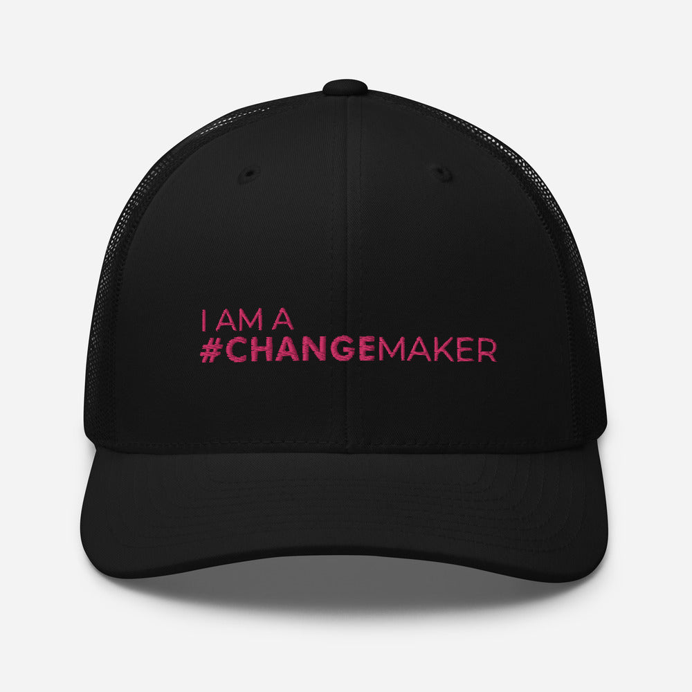 #ChangeMaker - Trucker Cap (Pink)