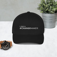 Load image into Gallery viewer, #ChangeMaker - Trucker Cap (White)
