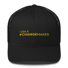 Load image into Gallery viewer, #ChangeMaker - Trucker Cap (Yellow)
