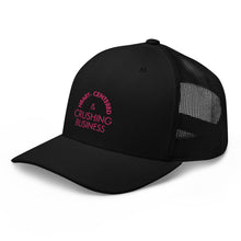 Load image into Gallery viewer, Heart Centered &amp; Crushing Business - Trucker Cap (Pink)
