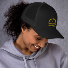 Load image into Gallery viewer, Heart Centered &amp; Crushing Business - Trucker Cap (Yellow)
