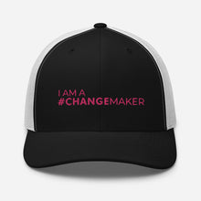 Load image into Gallery viewer, #ChangeMaker - Trucker Cap (Pink)
