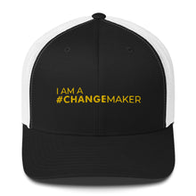 Load image into Gallery viewer, #ChangeMaker - Trucker Cap (Yellow)
