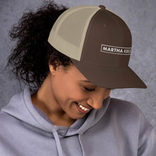 Load image into Gallery viewer, Martha Krejci - Trucker Cap (White)
