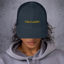 Load image into Gallery viewer, Didn&#39;t Come To Play The Game - Trucker Cap (Yellow)
