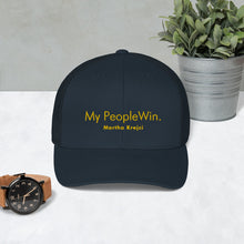 Load image into Gallery viewer, My People Win - Trucker Cap (Yellow)
