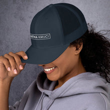Load image into Gallery viewer, Martha Krejci - Trucker Cap (White)
