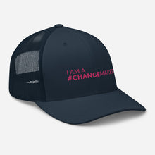Load image into Gallery viewer, #ChangeMaker - Trucker Cap (Pink)
