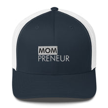 Load image into Gallery viewer, MOMPreneur - Trucker Cap (White)

